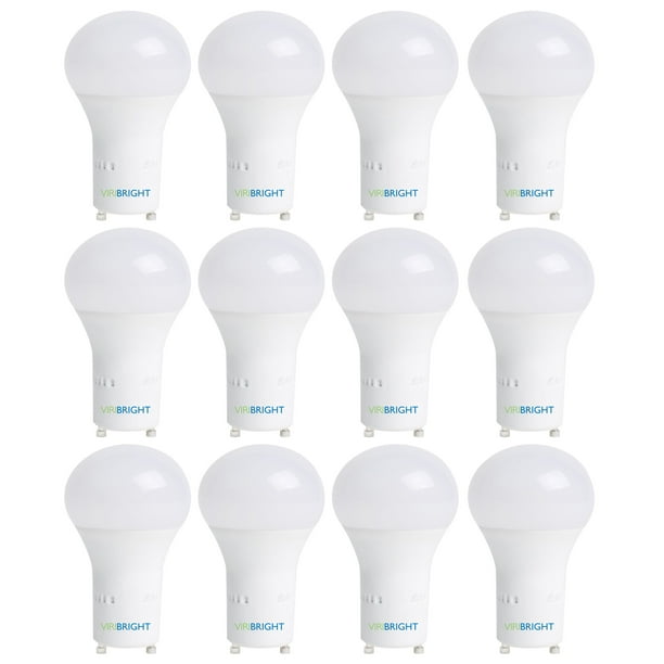 Dimmable A19 LED light Bulb 90+ CRI 96 Pack Warm White 60 Watt Replacement E26 Base 